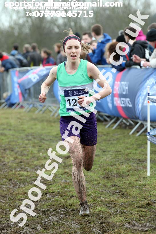 Senior womens 2018 British Inter Counties Cross Country Champs., Prestwold Hall, Loughborough. Photo: David T. Hewitson/Sports for All Pics
